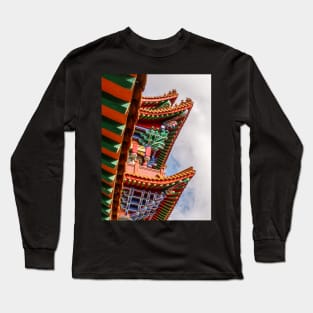 Po Lin Monastery, Lantau Island, Hong Kong Long Sleeve T-Shirt